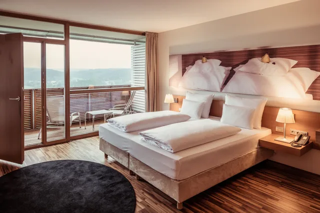 غرفة سوبيريور بسرير مزدوج بشرفة، Balance Resort Stegersbach 1/7
