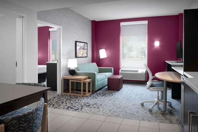 1 Bedroom, Suite, Queen Bed, Home2 Suites by Hilton Greensboro Airport, NC 3/3