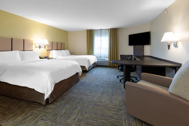 جناح استوديو بسريرين مزدوجين، Candlewood Suites Kalamazoo 1/2