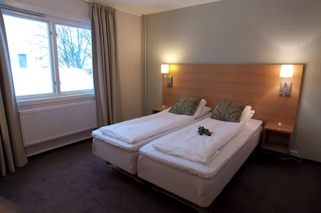 غرفة بسريرين منفصلين، Bergstadens Hotel 1/3