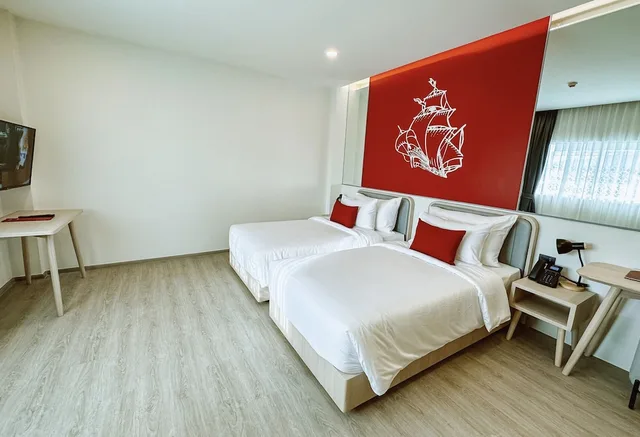 غرفة سوبيريور بسريرين منفصلين، Hotel Midtown Ratsada 5/7