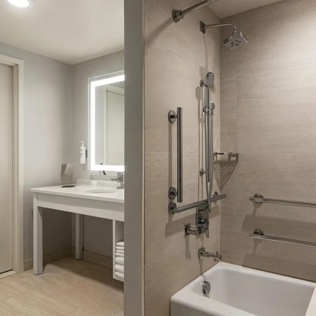 Suite, 2 Queen Beds, Gulf View, Bathtub, Accessible، Embassy Suites by Hilton Panama City Beach Resort 6/10