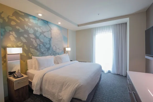 غرفة بسرير كينج مع أريكة، Courtyard by Marriott Cartersville 2/16