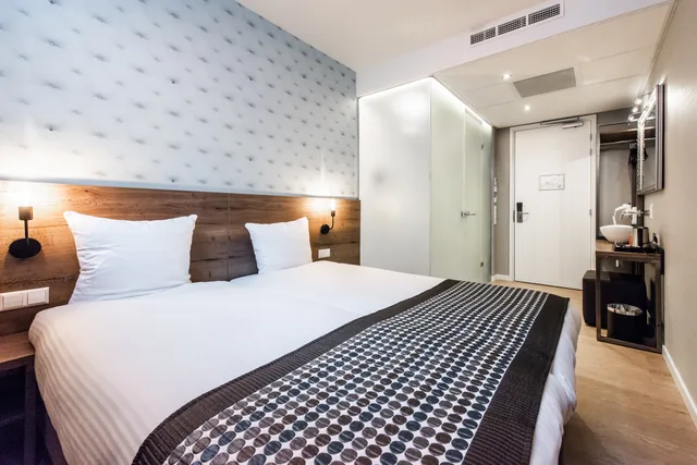 غرفة اقتصادية بسريرين منفصلين، Melrose Hotel 2/7