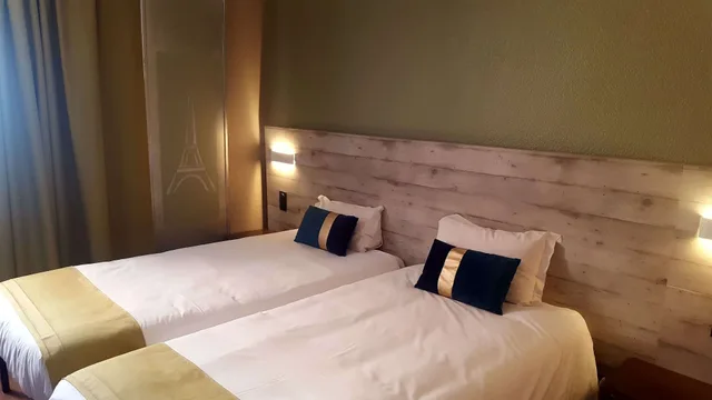 Room, Quadruple, 2 Double Beds, Euro Hotel Paris Creteil 1/3