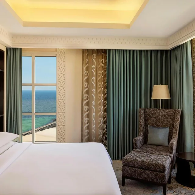 Guest Room, Superior, Deluxe, 2 Double Beds, Sea View, Sheraton Sharjah Beach Resort Spa 3/8