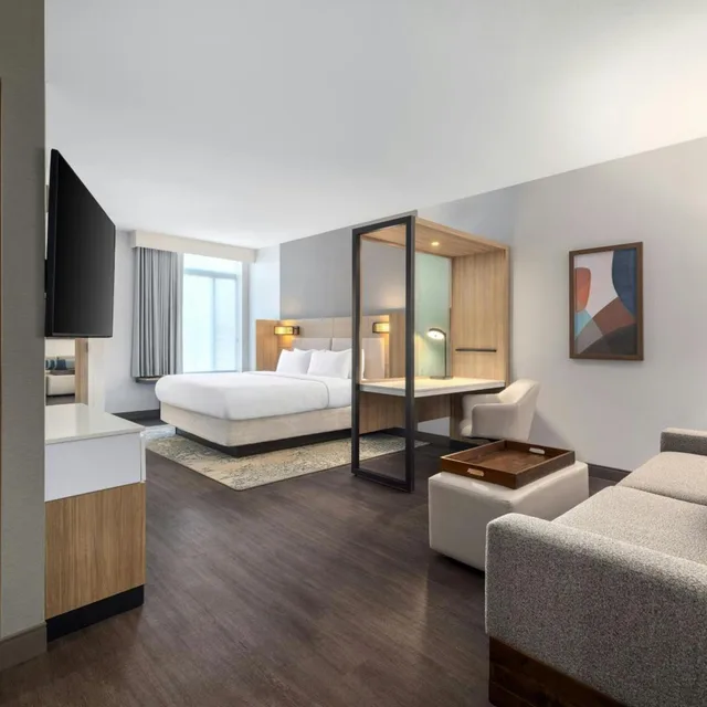 جناح بسرير كينج مع سرير سحّاب إضافي مع أريكة، Springhill Suites Dayton Vandalia 5/10