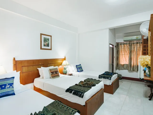 غرفة ثلاثية بثلاثة أسرّة، Rendezvous Oldtown Chiangmai (SHA Extra Plus) 7/10