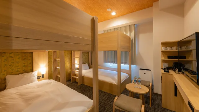 2 Rooms, Bank, Quadruple, 2 Bunk Beds، Tosei Hotel Cocone Asakusa Kuramae 1/1