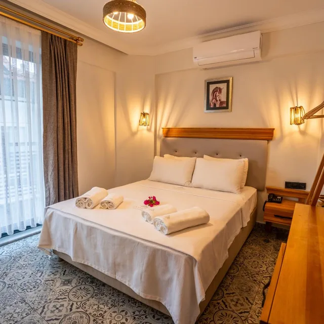 غرفة بسرير مزدوج بشرفة، Dark Station Boutique Hotel 3/6