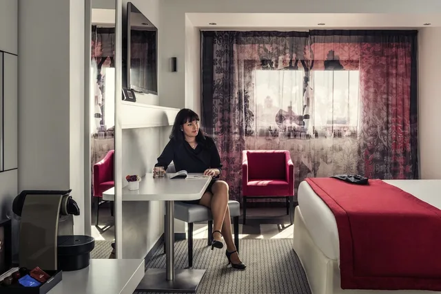غرفة بريفيليج بسرير مزدوج، Hotel Mercure Paris Montmartre Sacre-Coeur 8/9