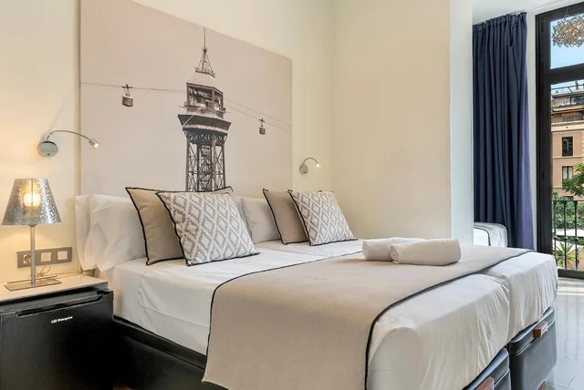 غرفة بسريرين منفصلين، HOTEL NEXT TO 1/1