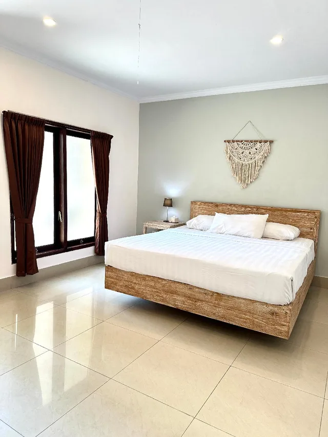 غرفة بإطلالة على المسبح، Radha Bali Hotel 2/3