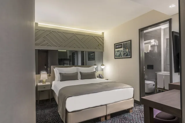غرفة سوبيريور بسرير مزدوج بدون إطلالة، Galata Times Boutique Hotel 3/4