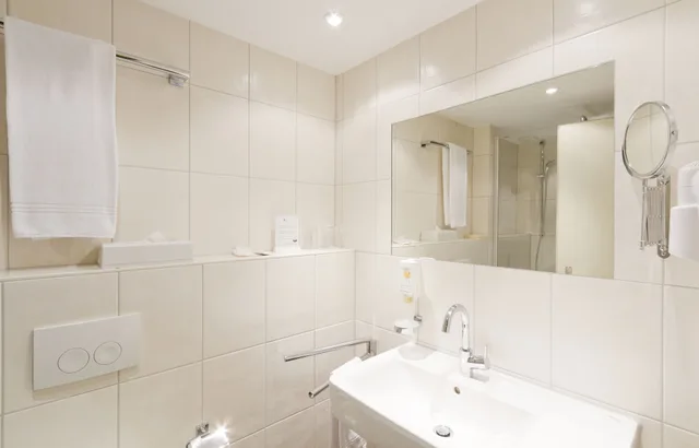 Room, Twin Beds, Cliff View، Olten Swiss Quality Hotel 4/4