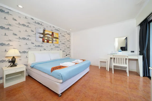 شقة بسريرين منفصلين وسريرين كينج بـ4 غرف نوم بمطبخ، Patong Central Residence & Apartment 1/10