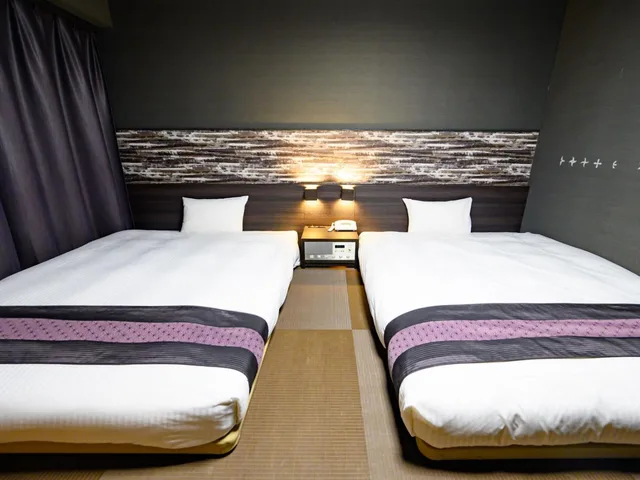 غرفة بسريرين منفصلين، Iga Ueno City Hotel 4/9