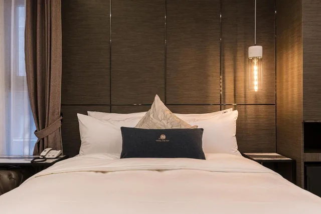 غرفة بريميير بسرير مزدوج، Hotel The May Jongno 7/10