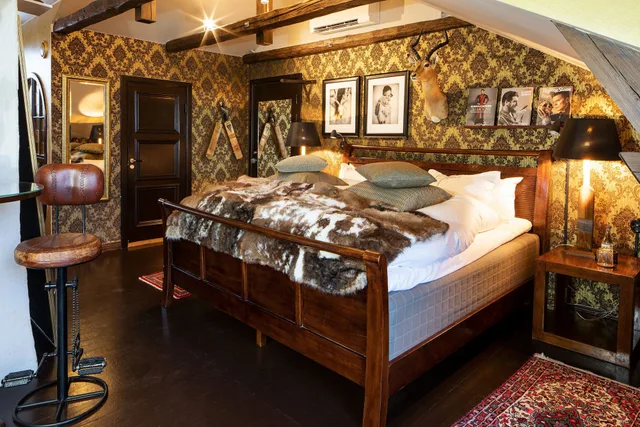 جناح عائلي بسرير كينج، Bomans Hotell i Trosa 1/1