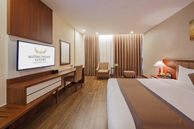 Deluxe, King Bed, Muong Thanh Holiday Moc Chau Hotel 2/2