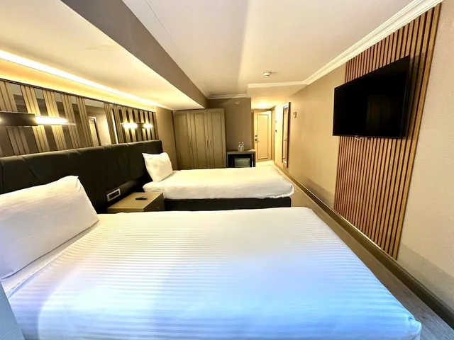 غرفة اقتصادية بسريرين منفصلين، Aven Hotel 3/7