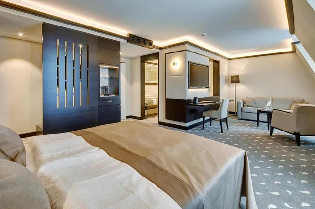 جناح جونيور ديلوكس بسرير كوين، Hotel Monopol Luzern 3/10