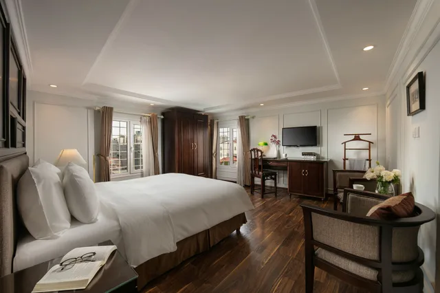 غرفة ديلوكس بسريرين منفصلين، Hong Ngoc Dynastie Hotel 4/8