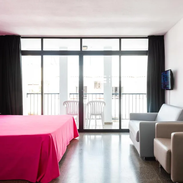 غرفة بسرير مزدوج، Ibiza Rocks Hotel - Adults Only 3/7