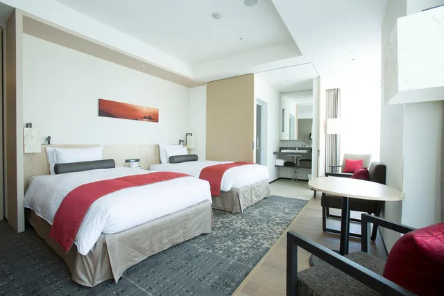 Deluxe, Twin Beds, Corner, JR Kyushu Hotel Blossom Shinjuku 1/1