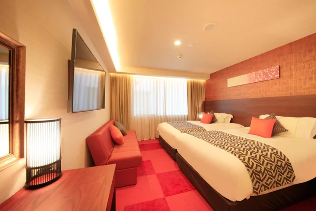 Semi Room, Superior, 2 Semi Double Beds, Sofa، Centurion Hotel Classic Nara 1/2