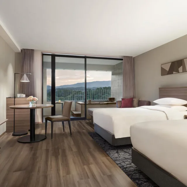 Guest Room, Deluxe, Twin Beds, Hot Spring Bath, Izu Marriott Hotel Shuzenji 2/6