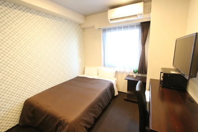 غرفة بسرير نصف مزدوج، HOTEL LiVEMAX Nihombashi Hakozaki 2/3