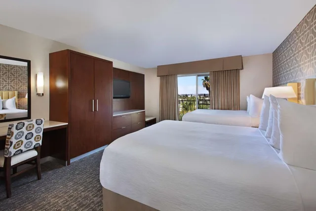 Suite, 2 Queen Beds, Sofa, Embassy Suites by Hilton Anaheim North 2/4