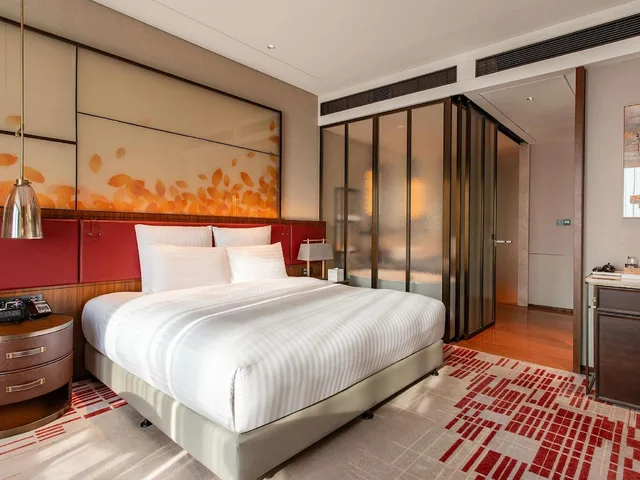 غرفة سوبيريور بسرير كينج بإطلالة على المدينة، Pullman Huizhou Kaisa 1/9