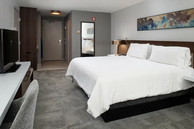 Junior Suite, King Bed, Sofa, Accessible, Hilton Garden Inn Baton Rouge Airport 3/5