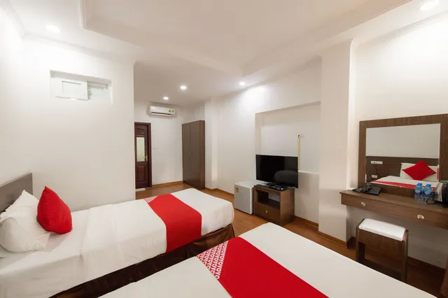 غرفة قياسية بسريرين منفصلين، Super OYO Capital O 387 Bach Duong Hotel 2/5