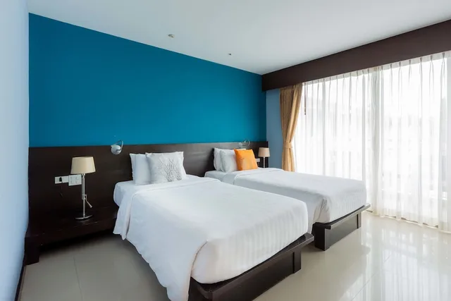 غرفة ديلوكس بسرير مزدوج بشرفة، Blue Tara Hotel Krabi Ao Nang 9/10