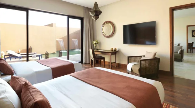 2 Bedrooms, Garden Pool, Villa, King and Twin Beds، Anantara Al Jabal Al Akhdar Resort 1/3
