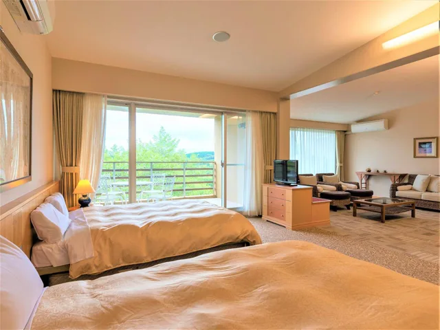 جناح بسريرين مزدوجين، Relaxia Mineyama Kogen Hotel 1/1