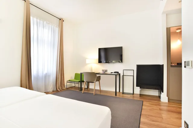 غرفة بريميوم عائلية بسرير مزدوج مع أريكة، Hotel Zenit Budapest Palace 2/5