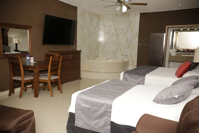 غرفة ديلوكس بسرير كينج، Hotel Posada Santa Fe 5/10