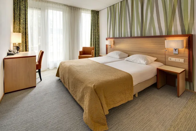 غرفة فاخرة بسرير مزدوج بشرفة، Fletcher Hotel-Restaurant Mooi Veluwe 1/4
