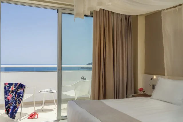 غرفة ديلوكس بسرير مزدوج بإطلالة على البحر، Lindos Village Resort And Spa- Adults Only 4/4
