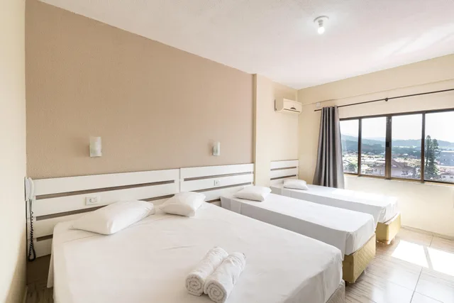 غرفة ديلوكس رباعية، Hotel Conexao 1/3