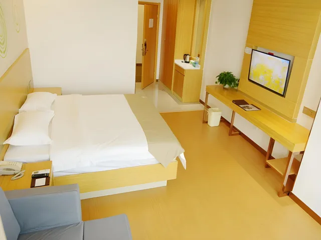 غرفة بزنس بسرير مزدوج، GreenTree Inn Wuxi Huishan District Yangshan Town Jiayang Life Plaza Business Hotel 1/1
