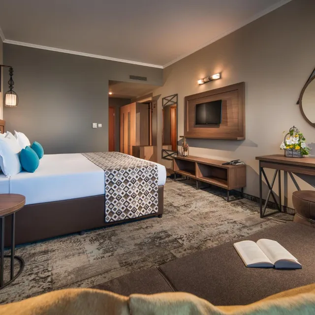 Deluxe, Twin Beds, Street View, Balcony, Pool Access، Alba 6/10
