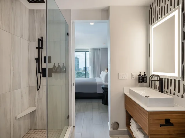 جناح بسرير كينج لذوي الإعاقة، Atwell Suite Miami Brickell 8/9