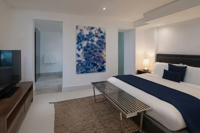 جناح بسريرين مزدوجين بإطلالة على البحر بشرفة بغرفتي نوم، The Ocean Club, a Luxury Collection Resort, Costa Norte 6/10