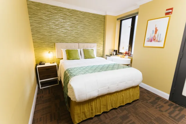 غرفة ديلوكس بسرير كوين لذوي الإعاقة، Hotel Richland LES 2/8