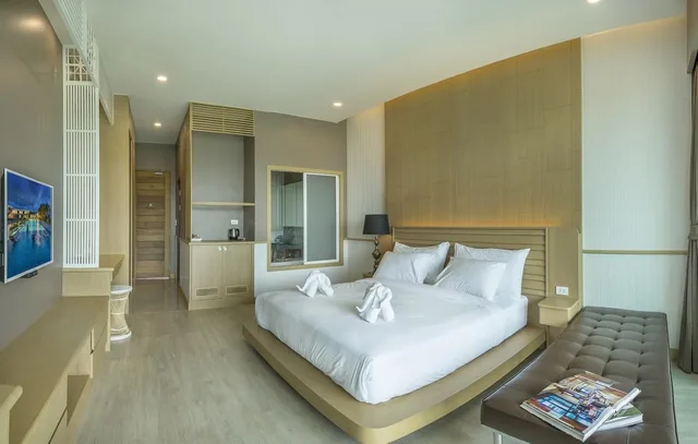 Deluxe, Twin Beds, Sea View, Baan Rim Ao 3/6